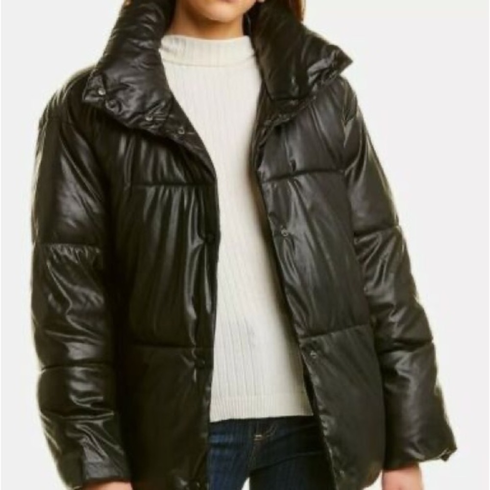 NVLT Black Puffer Jacket